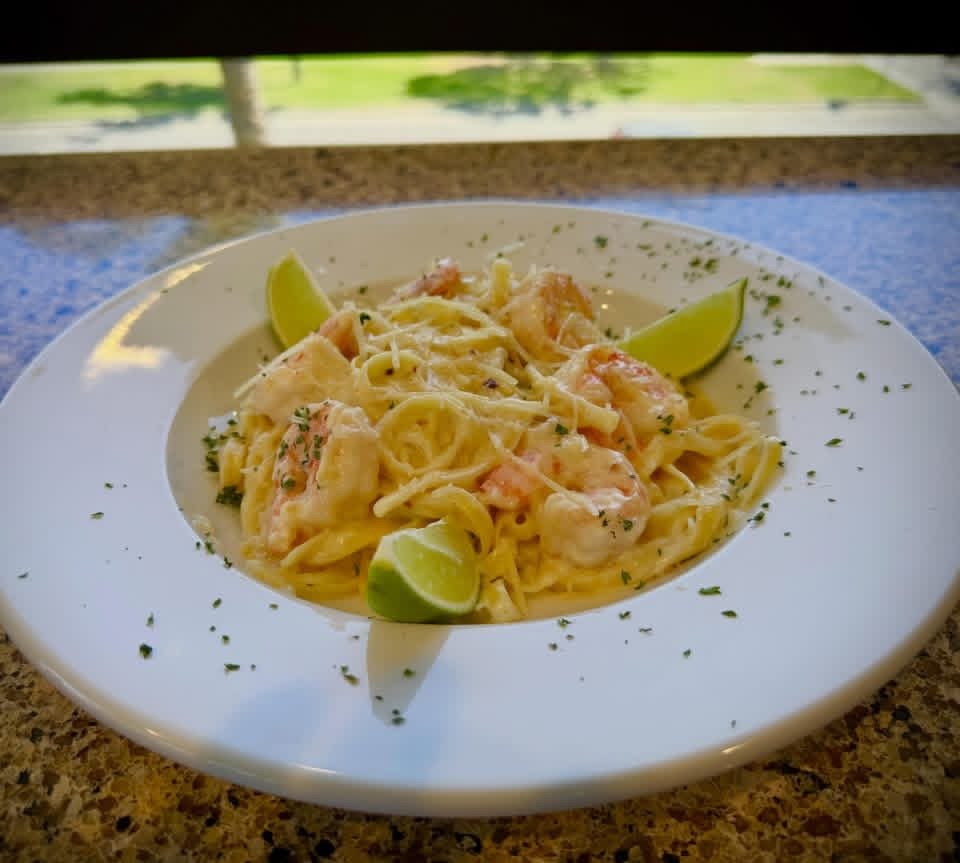 Shrimp pasta